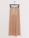 SWAYING 25 Spring/Summer Silk Wool Thin Straight Pants SW-SW25SS3B15C2-TUO Camel